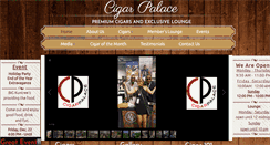 Desktop Screenshot of cigarpalace.com